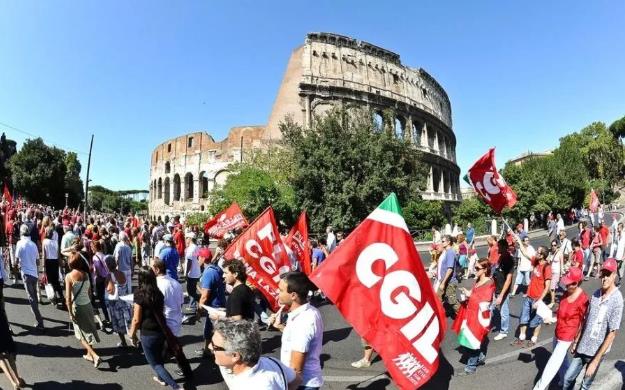 意大利全国罢工