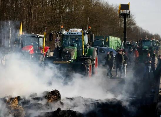 欧洲农民抗议