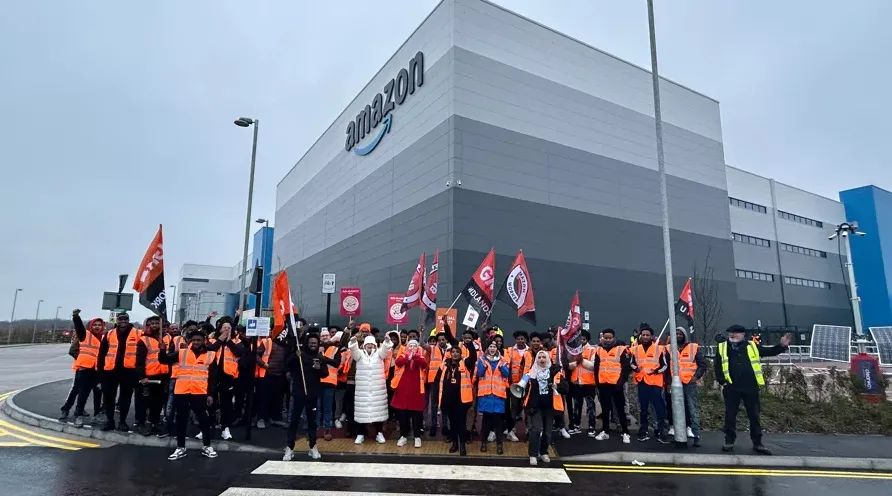 亚马逊英国员工将采取新一轮罢工行动（英镑击败92%的全球货币）