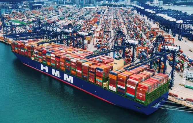国际海运公司HMM集装箱船队规模扩大一倍（MSC在二手市场上仍然非常活跃）