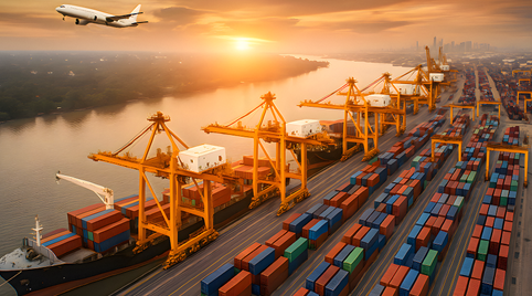 海运集装箱,国际海运