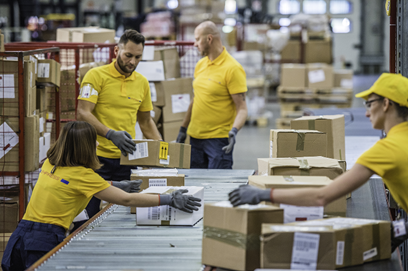 国际快递，电池包装