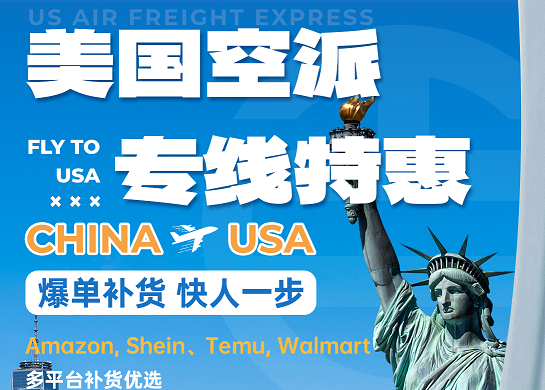 美国空派,国际空运