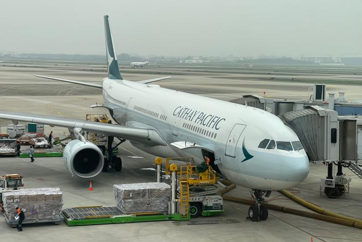 国泰航空，国际货量
