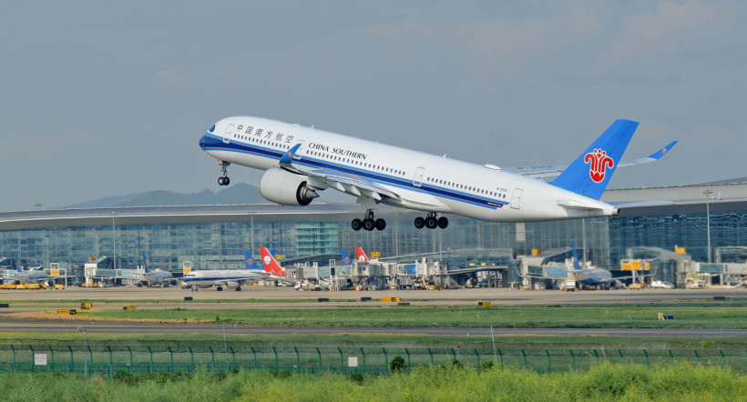 白云机场，国际空运