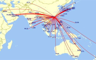 国际空运相续设立香港新航线